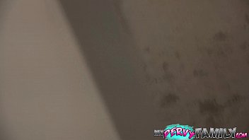 Step son gropes big breasts in milf solitaire